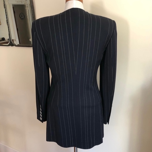 Escada striped skirt suit - Picture 3 of 8